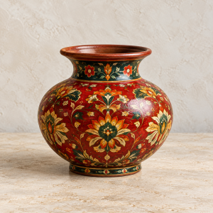 Hand Painted Flower Vase